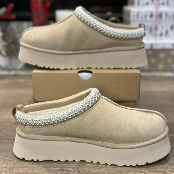 UGG Tazz Platform Slipper Mustard Seed - Picture 5 of 6